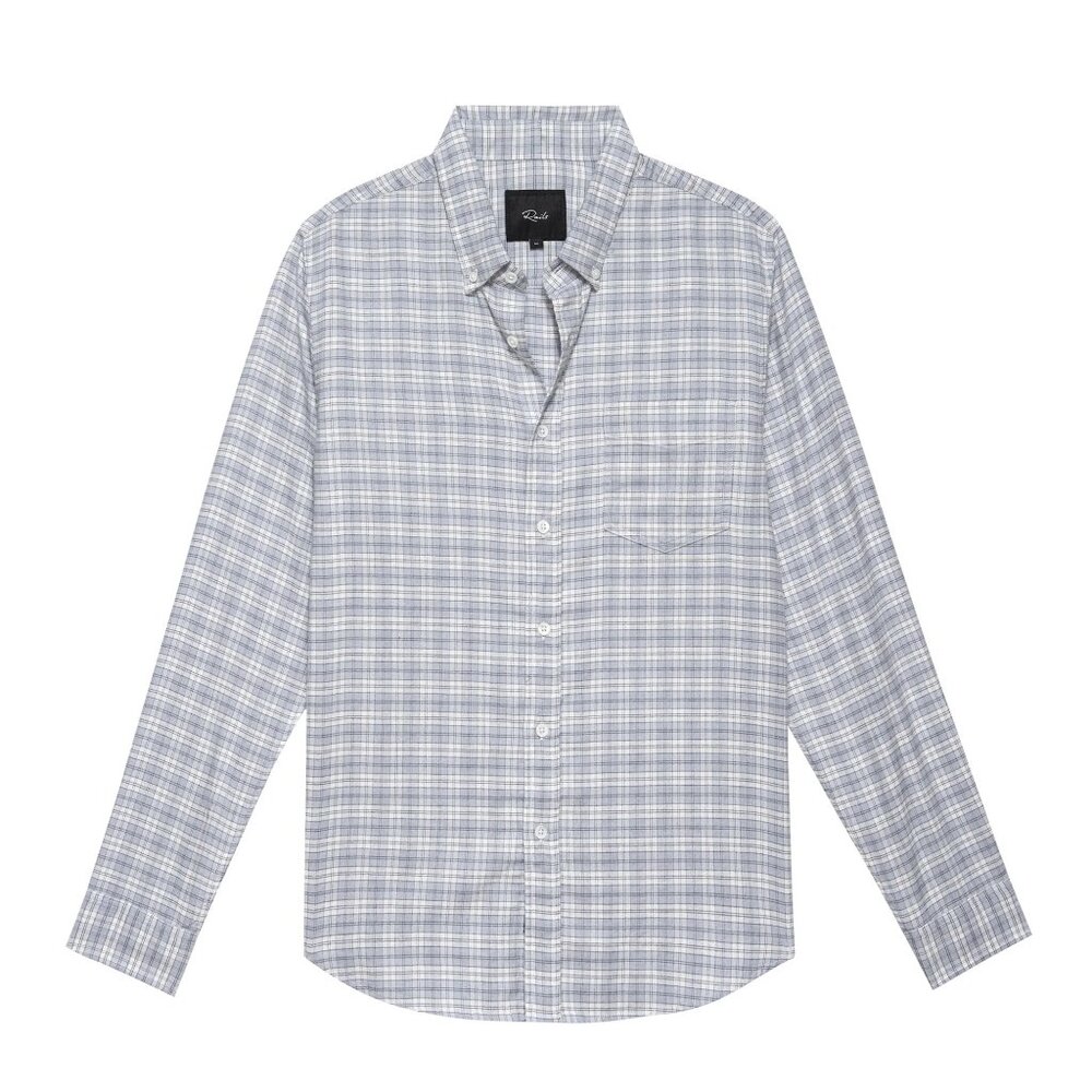 NWT RAILS Reid Chickadee Shell Men's Long Sleeve Button Down Shirt Size M